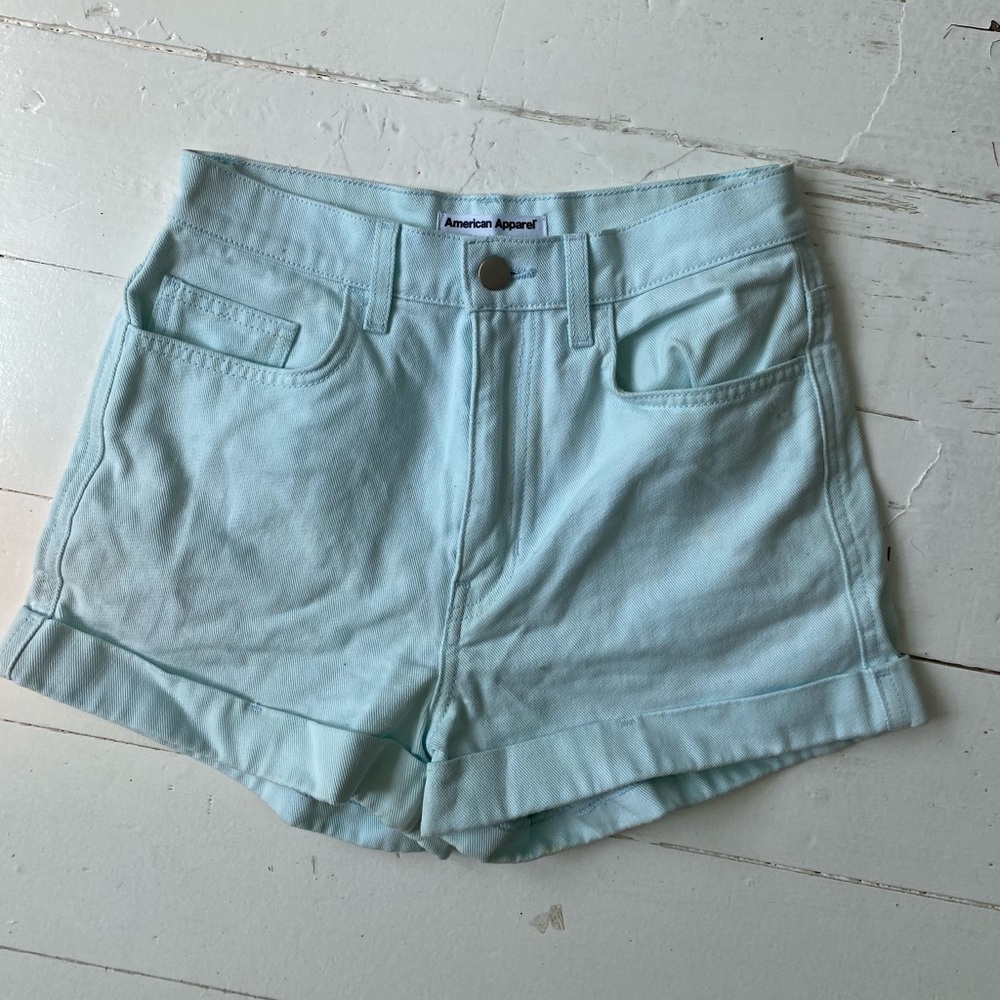 American Apparel Denim Shorts